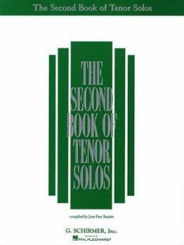 Paperback The Second Book of Tenor Solos Book