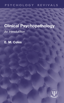 Paperback Clinical Psychopathology: An Introduction Book