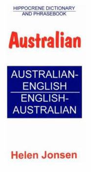 Paperback Australian-English/English-Australian Phrasebook: Dictionary and Phrasebook Book