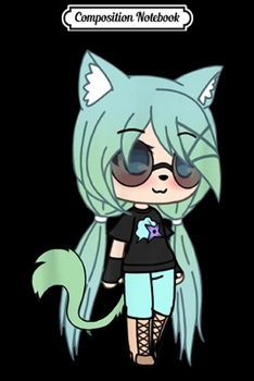 Composition Notebook: Cute Chibi style Kawaii Anime Girl Chloe Chan the Tomboy Journal/Notebook Blank Lined Ruled 6x9 100 Pages