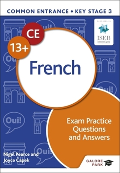 Paperback Common Entrance 13+ French Exam Practice Questions and Answers Book