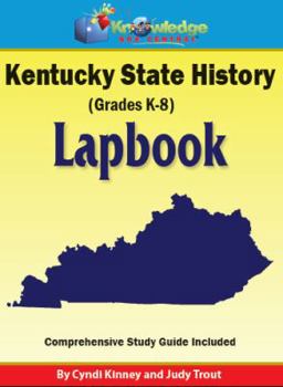 Perfect Paperback Kentucky State History Lapbook - PRINTED Book