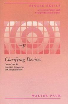 Paperback Clarifying Devices: Reading Level 6/F Book