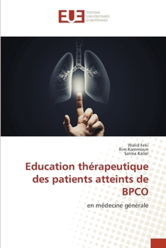 Paperback Education thérapeutique des patients atteints de BPCO [French] Book