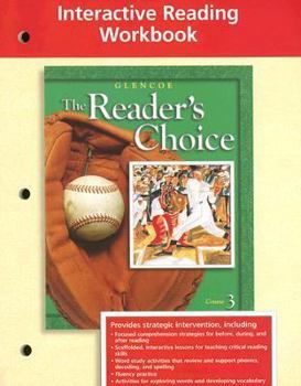 Paperback Glencoe Literature Interactive Reading Workbook Grade 8 Book
