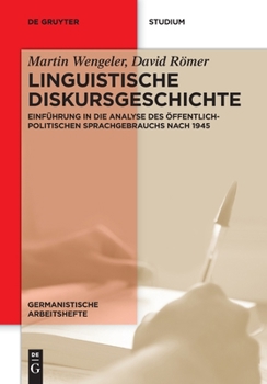 Linguistische Diskursgeschichte (German Edition)