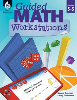 Paperback Guided Math Workstations Grades 3-5 Book