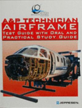 Paperback A&P Technician Airframe Test Guide with Oral and Practical Study Guide Book