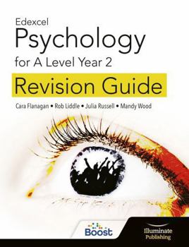 Paperback Edexcel Psychology for A Level Year 2: Revision Guide Book