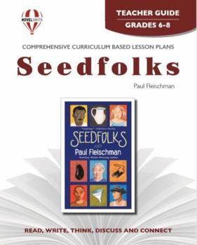 Paperback Seedfolks - Teacher Guide by Novel Units Book