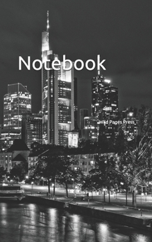 Paperback Notebook: skyline city architecture cityscape modern Book