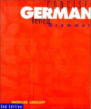 Paperback Concise German Review Grammar Book