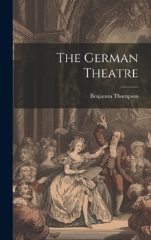 Hardcover The German Theatre Book
