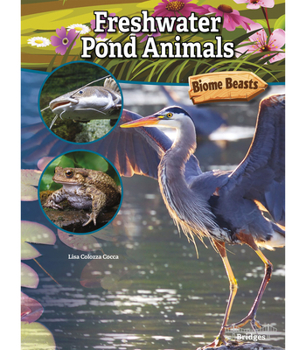 Paperback Freshwater Pond Animals Book