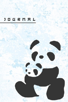 Journal: Adorable Mommy and Baby Panda Bear Journal for Girls and Women, Pretty Line Ruled Paper Notebook for Writing Notes and Journaling, Made for ... List, Important Things and Beautiful Thoughts