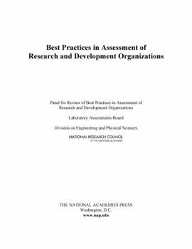Paperback Best Practices in Assessment of Research and Development Organizations Book