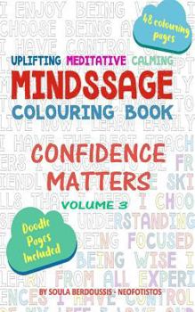 Paperback Mindssage Colouring Book Travel Size: Confidence Matters Book
