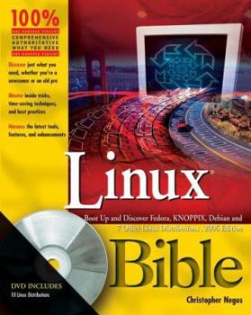Paperback Linux Bible [With CDROM] Book
