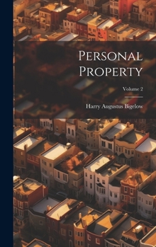 Hardcover Personal Property; Volume 2 Book
