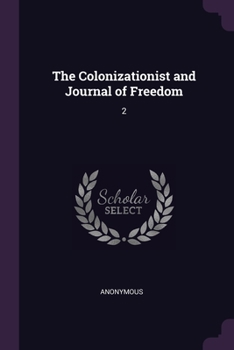 Paperback The Colonizationist and Journal of Freedom: 2 Book