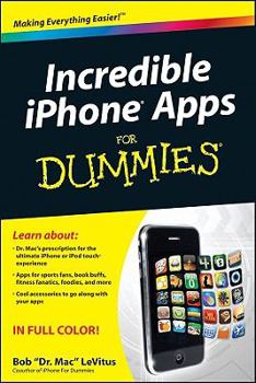 Paperback Incredible iPhone Apps for Dummies Book