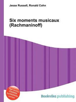 Paperback Six Moments Musicaux (Rachmaninoff) Book