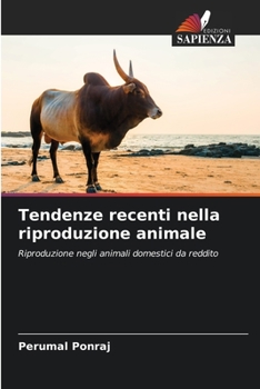 Paperback Tendenze recenti nella riproduzione animale [Italian] Book