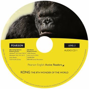 Paperback Level 2: Kong the Eighth Wonder of the World Book & CD Pack [With CDROM] Book