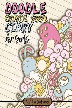 Paperback The Doodle Comic Book Diary for Girls Book