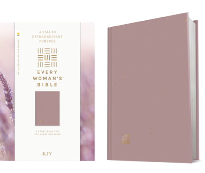 Hardcover KJV Every Woman's Bible, Filament Enabled (Hardcover, Plum, Red Letter) Book
