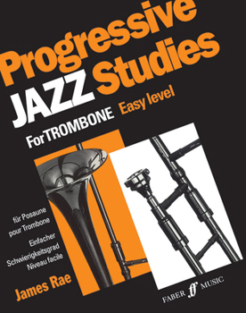 Paperback Progressive Jazz Studies for Trombone, Bk 1 Book