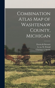 Hardcover Combination Atlas Map of Washtenaw County, Michigan Book