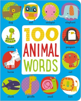 Board book 100 Animal Words Book