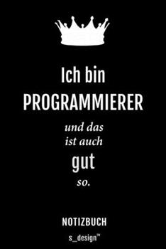 Notizbuch für Programmierer: Originelle Geschenk-Idee [120 Seiten liniertes blanko Papier] (German Edition)