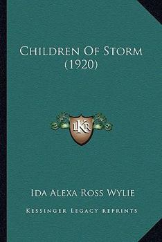 Paperback Children Of Storm (1920) Book