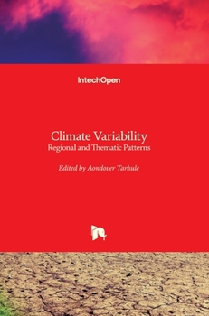 Hardcover Climate Variability: Regional and Thematic Patterns Book