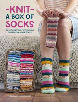 Paperback Knit a Box of Socks: 24 Sock Knitting Patterns for Your Dream Box of Socks Book