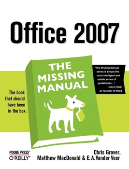 Paperback Office 2007: The Missing Manual Book