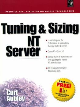 Paperback Tuning & Sizing NT Server Book