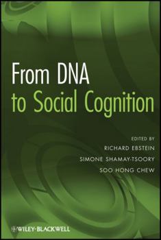 Hardcover From DNA to Social Cognition Book