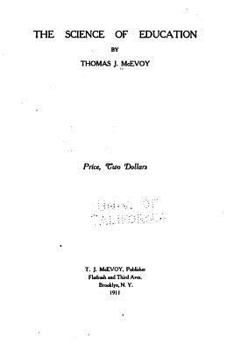 Paperback The science of education Book