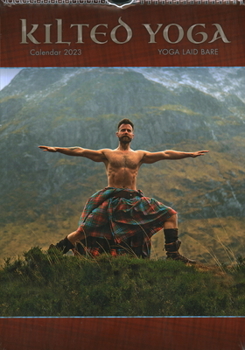 Calendar 2023 Kilted Yoga Wall Calendar Book