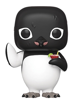 Accessory Pop Billy Madison Penguin with Cocktail Vinyl Figure Book