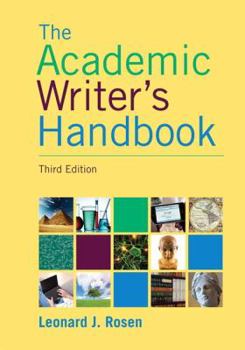 Paperback The Academic Writer's Handbook Book