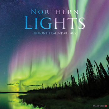 Calendar Northern Lights 2025 12 X 12 Wall Calendar Book