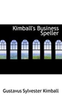 Paperback Kimball's Business Speller Book