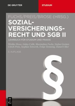 Paperback Sozialversicherungsrecht Und Sgb II: Lehrbuch Für Studium Und Praxis [German] Book