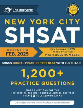 Paperback New York City SHSAT: 1,200+ Practice Questions Book