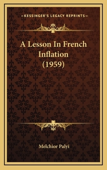 A Lesson In French Inflation