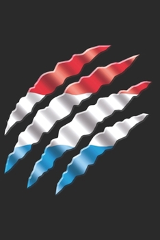 LUXEMBOURG NOTEBOOK: Luxembourg Notebook | college book | diary | journal | booklet | memo | composition book | 120 sheets - Dot Grid paper 6x9 inch